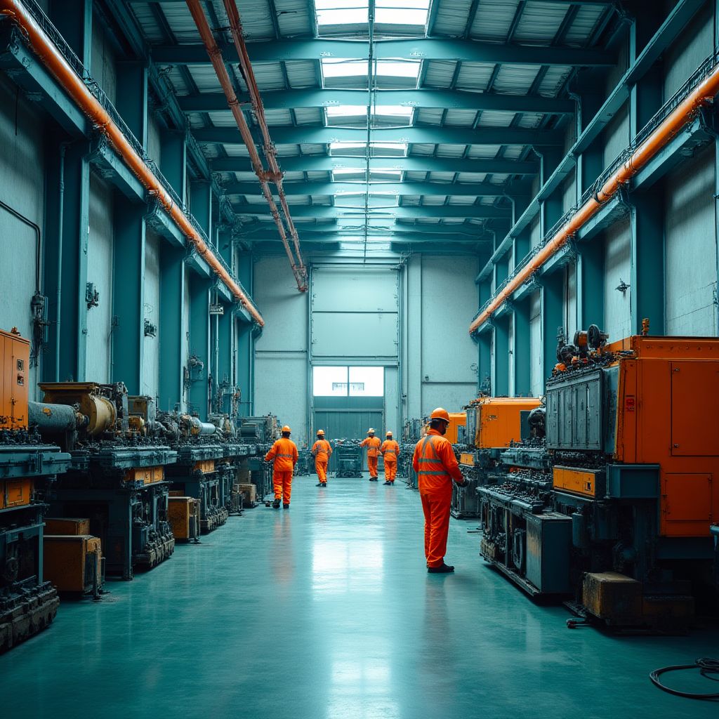 Empresa industrial colombiana expandiéndose